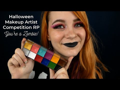 ASMR Making You Into A Zombie! ☠🖌 Halloween Makeup Competition | Soft Spoken Personal Attention RP