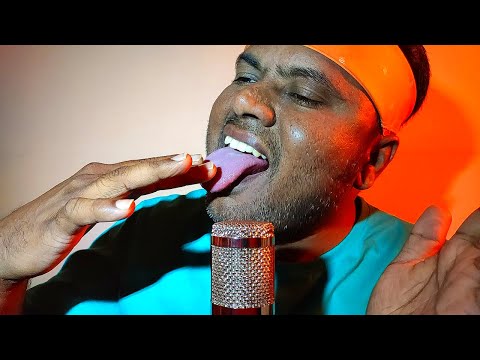 ASMR Fast & Aggressive Spit Painting | Mouth Sounds & Hand Sounds