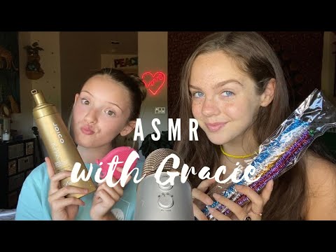 Doing ASMR in Gracie K’s Room
