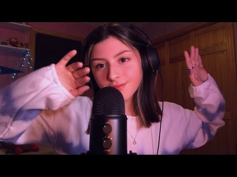 ASMR MOST RELAXING TRIGGER WORDS EVER 😳 (hand movements, repetition, saying more names!)