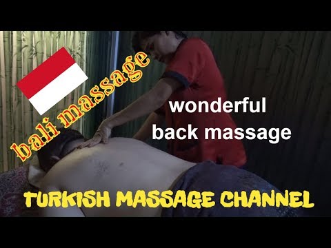ASMR : TURKISH BARBER : female masseur : SLEEP MASSAGE : bali massage :  BODY , ARM , BACK MASSAGE