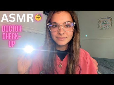 asmr relaxing doctor check-up 😴💗