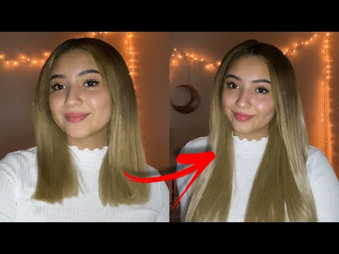 How I do my hair ❤️ | INH | U clip extensions