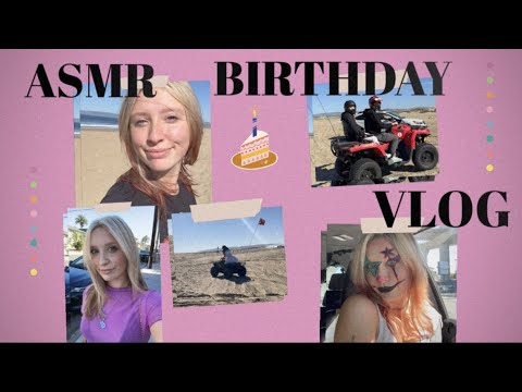 ASMR Vlog || Birthday Weekend 🎉