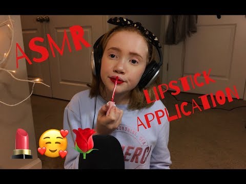 ASMR~ Lipstick / Lipgloss Application & Chit Chat 💄👄❤️