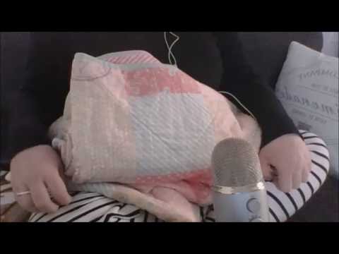ASMR scratching blanket and pants, (+ a bit of handsounds and nail tapping) no talking.