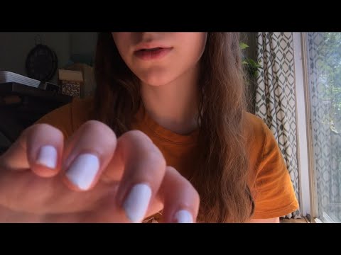 ASMR | SLOW Hand Movements, Repetition (“Shh, it’s okay”), Mouth Sounds, & Positive Affirmations ☁️