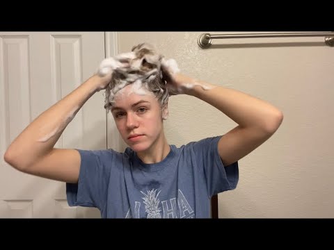 ASMR Hair Washing (No rinsing) - Mike’s Custom Video -