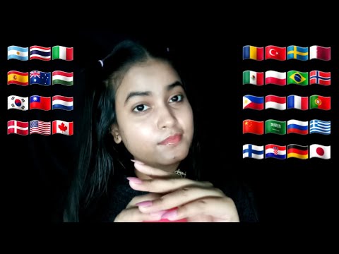 ASMR "Anytime Anywhere" in 35+ Different Languages