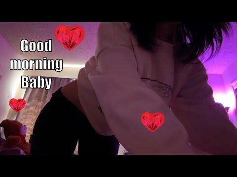 Girlfriend starts your day perfectly ASMR