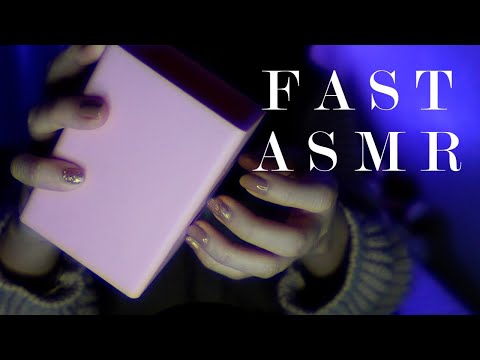 ASMR | FAST TRIGGERS💤💙💜  | ASSORTMENTS