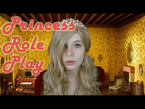 Princess Role Play | Crinkles, Eating Sounds | Binaural HD ASMR