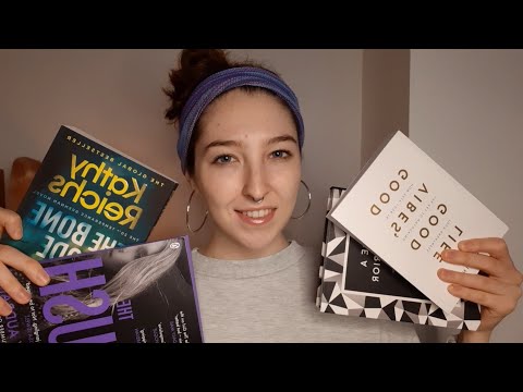 ASMR haul | birthday books 📚🥳 whispers, book tapping, gripping & scratching