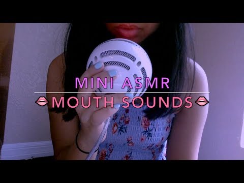 One Minute ASMR Wet Mouth Sounds 👄 💦