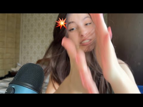BEST FAST AND AGGRESIVE ASMR|Asmr 100 FAST Triggers in 10+Minutes(Tapping, Scratching)🚫No talking🧨