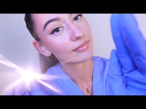 ASMR Dermatologist Medical Roleplay ~ gentle examination & treatment for acne prone skin 🤍