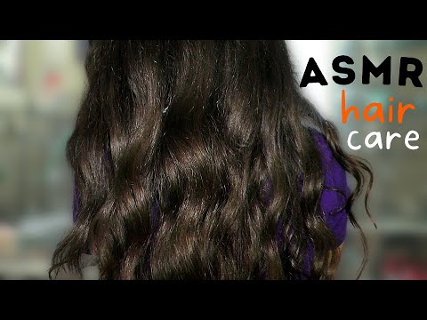 ASMR || my natural haircare routine (lofi)