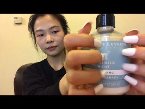 ASMR - tapping with long nails