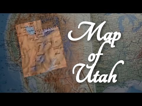 ASMR Exploring Map of Utah
