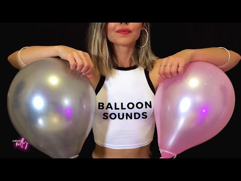 ASMR | Balloon Play 🎈 | Inflating, Deflating, Scratching, Rubbing & Tapping (No Talking)