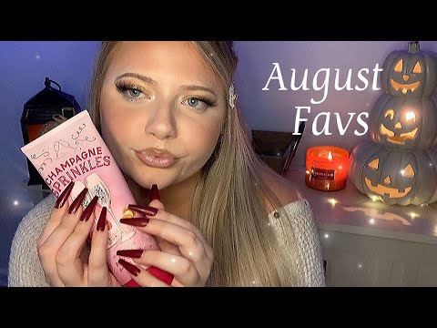 ASMR August Favorites | Tapping, Scratching & Chitchatting 💜