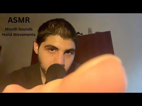 ASMR Intense Mouth Sounds + Hand Movements for ultimate relaxation