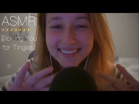 ASMR ✨ Tickle Tickle Tickle ✨Tingly Hand Movements and Word Repetition!