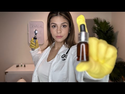 ASMR 6 Medical Exams ( Nurse, Cranial Nerve, Eye, Scalp, Dentist, Ear, Face Exam) Soft Spoken