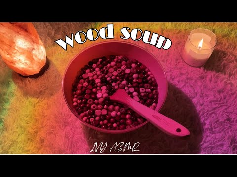 ASMR - Wood soup & relaxing music💕 - Fall asleep in only 15min😴 - NO TALKING🥰