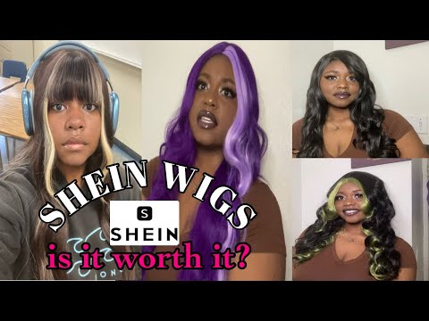 4 WIGS FROM SHEIN IS IT WORTH THE PRICE??