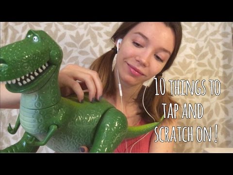 ASMR | Tapping & scratching on random things