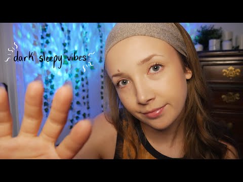 ASMR all HAND MOVEMENTS for sleepiness💤😴💤+ LOTS of whisper rambling