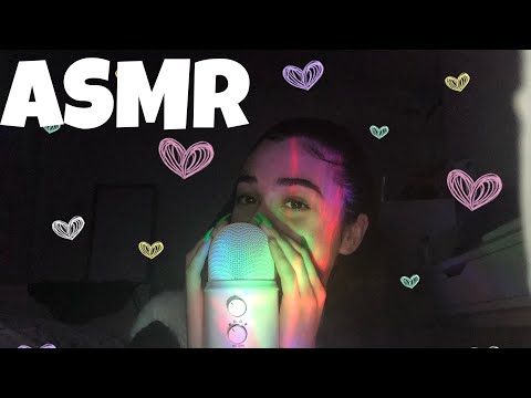 ASMR| mouth sounds, hand movements, repeating 'TINGLY TINGLES' ✨❣️