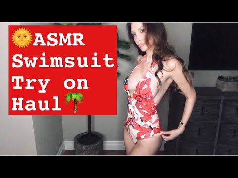 ASMR SWIMSUIT HAUL with #Seafancy swimsuits