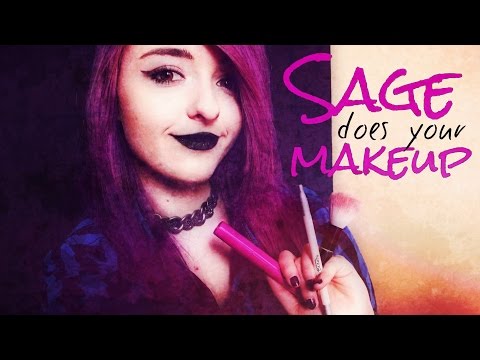 Sage Does Your Makeup! {ASMR} Roleplay