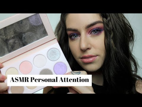ASMR Personal Attention, doing your makeup-Grapes Leaf