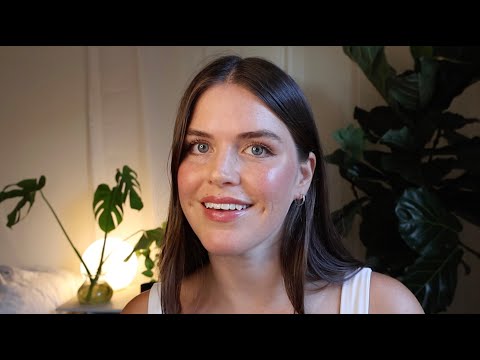 ASMR trying out a fall/autumn make up look
