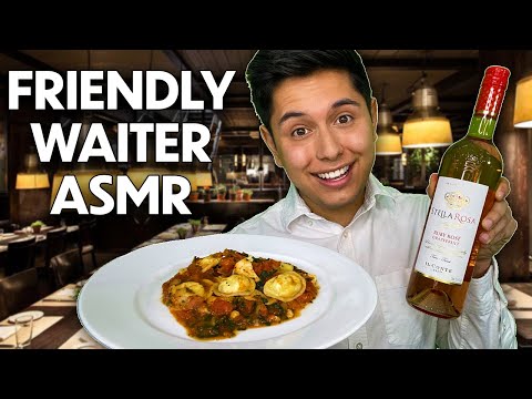 ASMR | Friendly Waiter Role Play!