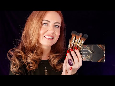 Your Personal MakeUp Pampering 🤗 ASMR 🤗 Brushing, Lids, Pots & Tapping