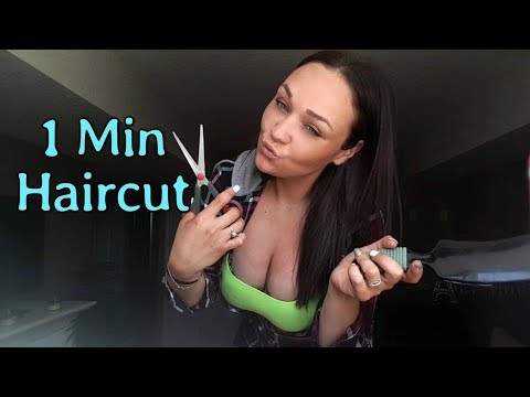 FASTEST ASMR  HAIRCUT EVER