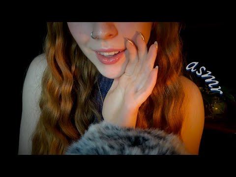 ASMR ☁︎ Whispering You "Secrets" (whispers of the close + cupped variety & fluffy mic triggers)
