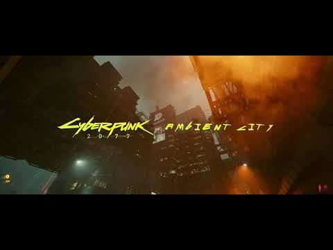Cyberpunk 2077 | Night City Ambience 👀🎧 Rainy Alleyway (1 HOUR, 4K Ultrawide)