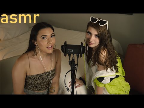 (ASMR) Muna Teaches A New Model How To Tingle! - The ASMR Collection - You Will Tingle Too!