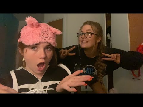 ASMR GUESS THE TRIGGER WITH MY SISTER (subtitulos español)