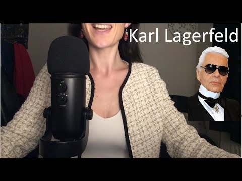 {ASMR} La vie de Karl Lagerfeld