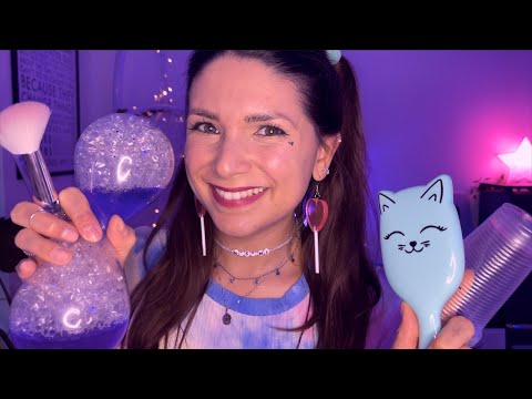 ASMR YOUR TOP ASMR TRIGGER with lots of Tapping, Scratching, Mouth Sounds etc.