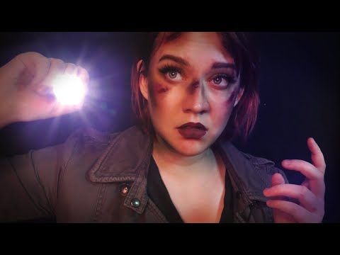 Zombie Apocalypse ASMR - Patching you up / Medical Exam