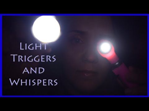 ASMR Light Triggers and Whispering - Guided Relaxation