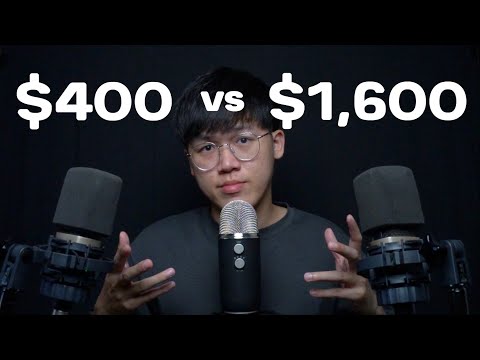 ASMR | Microphone Trigger Test & Comparison | Blue Yeti Pro vs AKG 314