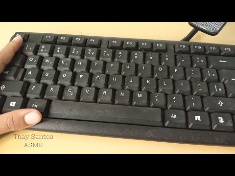 ASMR: Keyboard sounds - sons de teclado